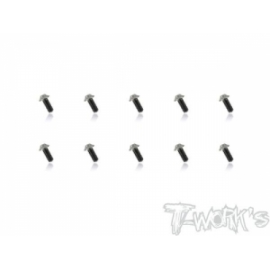 TSS-2606U 2.6 x 6mm 64 Titanium Hex. Socket UFO Head Screw 10pcs.