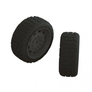 ARA550083 dBoots KATAR 35/085 2.4 Tire Set Glued (1 Pair)
