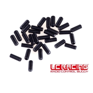 LCSK16 LC Racing Set screw M3X8mm (1.5mm Hex Socket/40pcs)