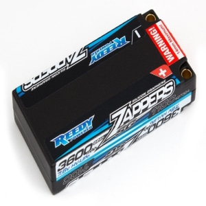 AAK27324 Reedy Zappers SG 3600mAh 110C 7.6V 쇼티/로우프로파일/그래핀/하이볼티지 레이스팩