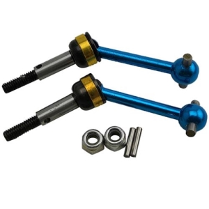 DTOR01011B (타미야 옵션파트 TT01 / TT02) CVD / Alum Universal Shaft (Blue Color)