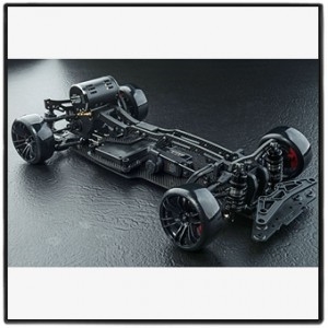 532199BKRMX 2.5 RS BLACK 1/10 RWD Drift Car KIT