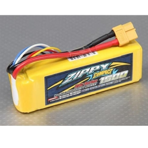 ZIPPY Compact 1500mAh 4S 25C~35C Lipo Pack (항공용/보트)