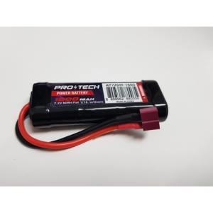 AY72DM-1600  NEW-AY72DM-1600 7.2V 1600mAh NiMH Flat 1/18, w/Deans