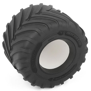 Z-T0206 [2개] Michelin MEGAXBIB 2 2.6&quot; Scale Tires (크기 140 x 103.5mm)
