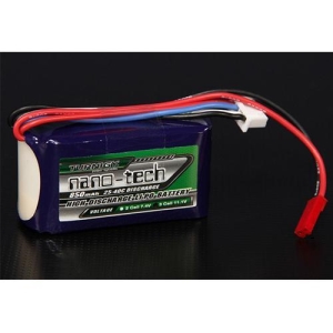 N850.3S.25 Turnigy nano-tech 850mah 3S 25~40C Lipo Pack (최상급 헬기/비행기/락클)