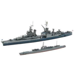 TA25119&amp;nbsp;1/700 Japanese Submarine I58 Late Version &amp; US Heavy Cruiser Indianapolis