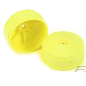 AP2752-02 Velocity VTR 2.4인치 4WD Hex Front Yellow Wheels for B44.2 Front(2)  (2.4인치 신형 타이어만 사용가능)