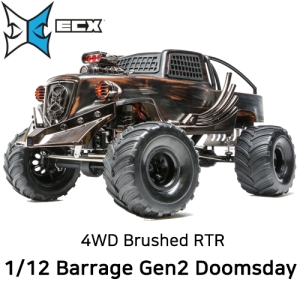 ECX 1.9 Barrage Doomsday 4WD 1:12 RTR  신형 버라지 둠스데이