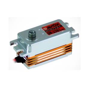 SB-2261MG Brushless 6V low Profile 0.076 Speed/10kg. Metal gear Alucase