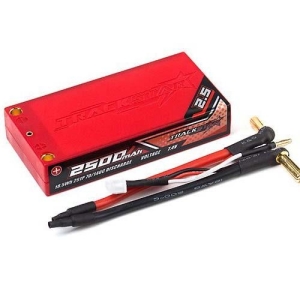 9472000034-0 Trackstar Hardcase Super Shorty (Low C of G) 2500mAh 7.4V 70C Lipo Car Pack 2S1P (ROAR APPROVED)