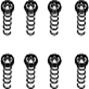 14091 Button head self-tapping screws ST2.5*8