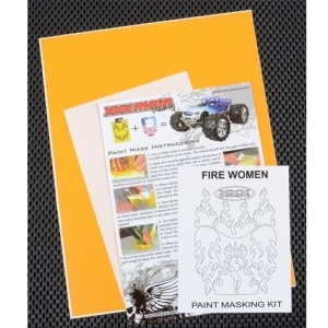 M053L Fire Women Paint Mask Kit (무늬용 마스킹 테이프)