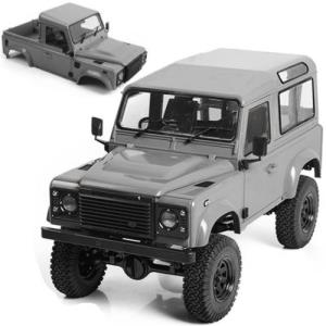 Z-K0064 키트1대｜바디선택조립] 1/10 Gelande II Scale Truck Kit w/2015 Land Rover Defender D90 Hard Body Set (Opening Doors)