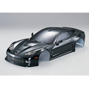 48146 Corvette GT2 Finished Body Black (Printed)