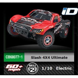 CB68077-1 Slash 4X4 Ultimate Brushless 4WD Short Course Truck w/신형 TQi 2.4GHz 조종기(Traxxas Link Wireless Module Compatible)