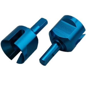 DTOR01015B (타미야 옵션파트 TT01 / TT02) Aluminum Drive Shaft for TT01/ TT01E #TT-022BU (Blue Color)