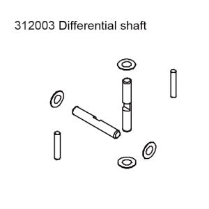 312003 differential shaft set