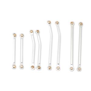 (메탈옵션) TRX4M Aluminum link set silver (TRX-4M) 948555