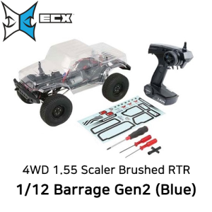 [미조립 버전]1.9 4WD Barrage Brushed: Kit