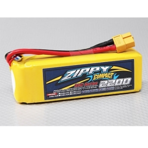 ZC.2200.4S.25 ZIPPY Compact 2200mAh 4S 25C ~ 35C Lipo Pack