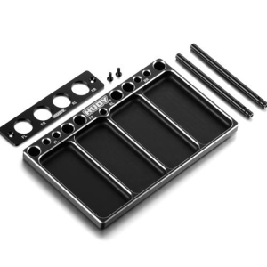 109801 HUDY ALU TRAY FOR 1/10 OFF-ROAD DIFF &amp; SHOCKS