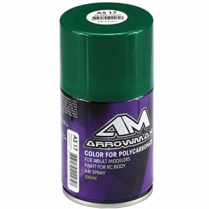 AM-211017 ARROW MAX - 100ml Paintsprays, AS17 Metallic Green