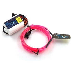 LK-0029PK  Yeah Racing TRON LED Wire Light Tube Kit Set Pink