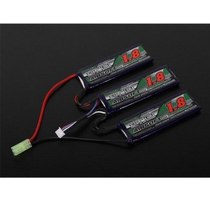 Turnigy nano-tech 1800mah 3S 25~50C Lipo AIRSOFT Pack (헬기/비행기 에어소프트팩)