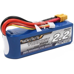 Turnigy Heavy Duty 2200mAh 3S 60C Lipo Pack w/XT60U Connector