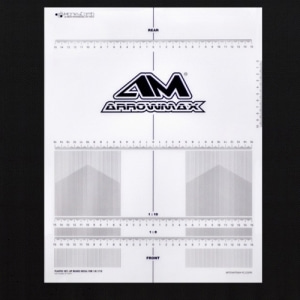 AM-170073 Plastic Set-up Board Decal for 1/8, 1/10 (셋업 보드 데칼)