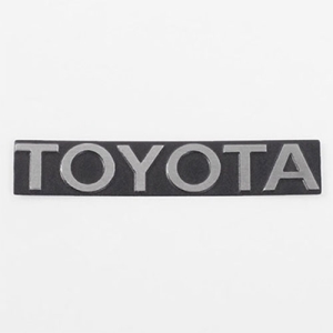 VVV-C0702 Front Steel Toyota Grille Decal