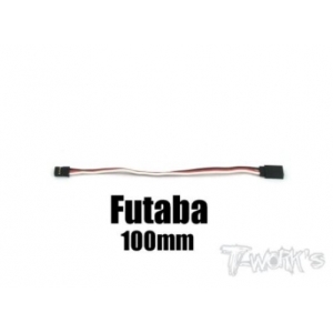 EA-003 Futaba Extension with 22 AWG heavy wires 100mm (#EA-003)