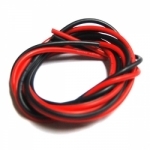 SJ-R8024 SILICON WIRE 20AWG 1M (RED/BLACK) RED/BLACK 20AWG 1미터