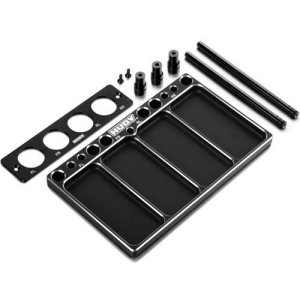 109802 HUDY ALU TRAY FOR 1/8 OFF-ROAD DIFF &amp; SHOCKS