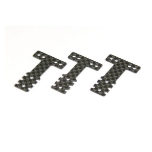 KYMZW404 CARBON REAR SUS PLATE SET(RM/HM/MR03)