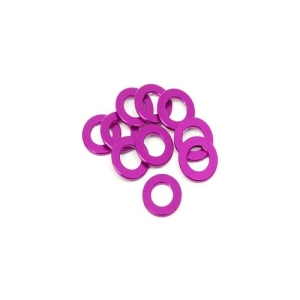 Z813 ALUMINUM WASHER 3x6x0.5mm (PURPLE/10pcs)