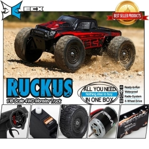 ECX01000 러커스1/18 전동몬스터 RUCKUS 1/18 Scale 4WD Monster Truck