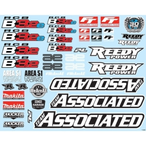 AA81464  RC8B3.2 Decal Sheet