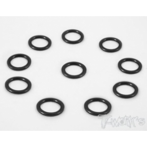 TA-013BK Aluminum 4x6x0.5mm Shim 10pcs ( Black )