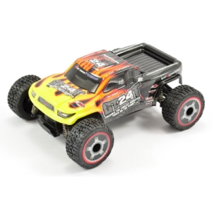 [58368-Y] GT24T 1/24 EP 4WD 브러시리스 트럭 RTR [옐로] 카리스마 총판선정 기념 한시적 가격인하. 브러쉬리스모터,배터리,충전기 포함