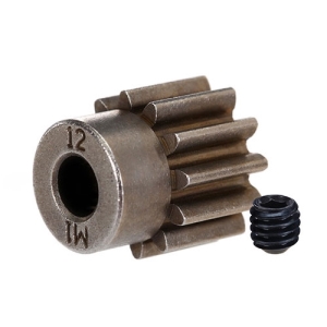 AX6485 Gear, 12-T pinion (1.0 metric pitch) (fits 5mm shaft)/ set screw
