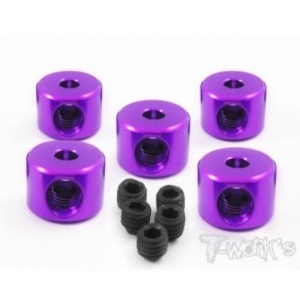 TA-022P Aluminum 3mm Bore Collar ( Purple) (#TA-022P)