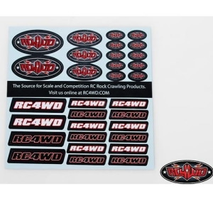 Z-S1270 RC4WD Small Decal Sheet