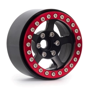 R30406  1.9 CN14 Aluminum beadlock wheels (Black) (4)