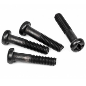 HBC8050 HB RACING CAP HEAD STEP SCREW 3x14mm (4pcs)