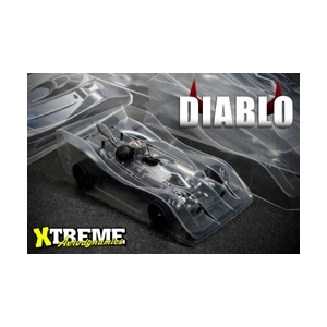 Xtreme 1/8 R19 Diablo body 0.75mm - cut-out Shepherd (#MX-MTB0408-07CV)