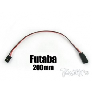 EA-005 Futaba Extension with 22 AWG heavy wires 200mm (#EA-005)