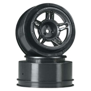 Duratrax SC Wheel Black Front Slash (2)