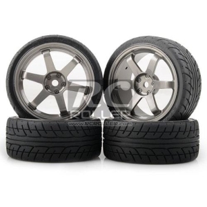 103022SG Silver grey TE wheel w/ AD realistic tire (4)